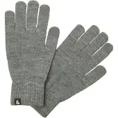 Jack & Jones Vingerhandschoenen 'Barry' donkergrijs / zwart / wit