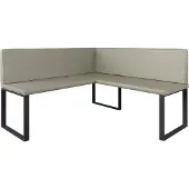 Vicco Ravon Eetkamerhoekbank – 150 x 150 cm Kasjmier