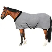 Euroriding Fleece Rug met Teddykraag 205 Grijs