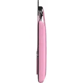 vidaXL Hangend hoofdbord Roze Stof