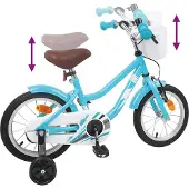 vidaXL Kinderfiets 14 Inch voor 3-5 jaar oud Lichtblauw