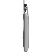 vidaXL Hangend hoofdbord Wolkgrijs Stof