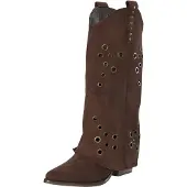 Salinyang Cowboylaarzen chocoladebruin