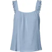 Pieces Top 'PCSastina' lichtblauw