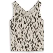 Tom Tailor Top sand / zwart