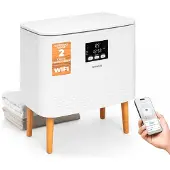 SereneLife Towel Warmer - WiFi-enabled Handdoekenwarmer -20L - Auto Shut-Off