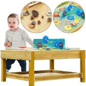 Masterkidz Houten Educatieve Tafel 1200l Stem Outdoor + Accessoires
