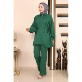 Turkishsouq Split Pak Smaragdgroen