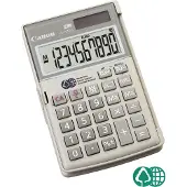 Canon Taschenrechner LS-10 TEG Zakrekenmachine Grijs (l x b x h) 122 x 78 x 14 mm