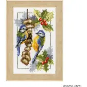 Vervaco - Miniatuur telpakket kit - 4 Seizoenen set van 4 - PN-0147602 - Borduren - Borduurpakket - Borduurpakket volwassenen - Borduurpakket kind
