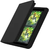 Ultimate Guard Zipfolio 160 8-Pocket Xenoskin - Black