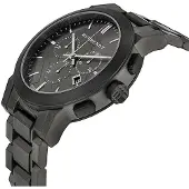 Burberry BU9354 Large Check Stainless Steel Men's Watch