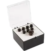 Martin 18APP17 Bridge Pins Set of 8 Plain Ebony