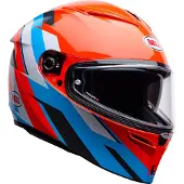 Bell Lithium Nova helm, oranje/blauw, maat XS (53/54)