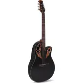 Ovation Elektro-Akoestische Gitaar Celebrity Elite Mid Cutaway Black