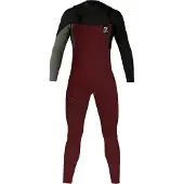 Brunotti - Radiance Wetsuit Heren - Fullsuit 5/3mm - Rood - S