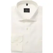 Venti wit comfort fit overhemd borstzak 100% katoen strijkvrij