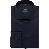 Casa Moda Overhemd met donkere knopen Venti comfort fit navy