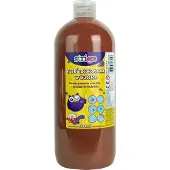 Strigo Plakkaatverf 1000ml - Bruin
