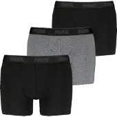 Puma boxershorts 3-pack M / Zwart-Grijs