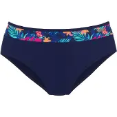 LASCANA Bikinibroek navy / turquoise / oranje / pink
