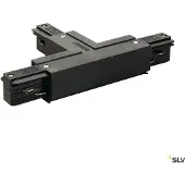 SLV 3 Fase T Connector 2 Aarde Links Zwart