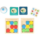 Lobbes Houten Schuifpuzzel Duel met Bel Spel