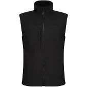 Regatta Heren Flux Softshell Bodywarmer / Mouwloos Jasje Waterafstotend en Windbestendig (Allemaal zwart)