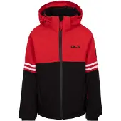 Trespass Leonard ski-jas voor kinderen (Zwart/Rood)