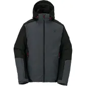 Dare 2b Heren Precision II Ski jas (Zwart/Ebbenhout/Vaarrood)