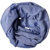 Dolce&Gabbana Blauwe Kant Sjaal Katoenen Nekwrap Schal