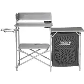 Coleman kampeerkeuken – complete campingkeuken opvouwbaar - grijs