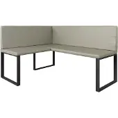Vicco Ravon Eetkamerhoekbank – 120 x 150 cm Kasjmier