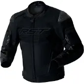 Rapid Suspension Technology RST Tractech Evo D3O waterdichte motorfiets textieljas, zwart, maat XS