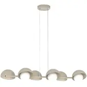 Emibig Hanglamp BOOM, beige, 6xG9x15W, metaal, afmetingen: 120x88x32cm, IP20, merk:
