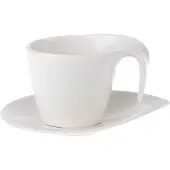 Villeroy & Boch Frühstückstasse mit Untertasse Flow 250 ml