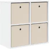 vidaXL Dressoir Wit 68,5 x 32 x 67 cm
