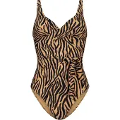 Beachlife Soft Zebra Dames Badpak - Maat 36 (Cupmaat D)