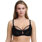 Chantelle - Play - Beugel bh - Heel bedekkend - ZWART