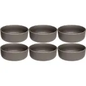 Leonardo Roma schaal 16cm taupe - set/6