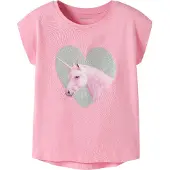 Name it Shirt 'NMFVotia' rosa / zilver