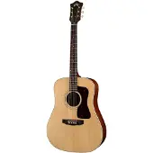 Guild D-40E Standard Natural elektrisch-akoestische westerngitaar met koffer