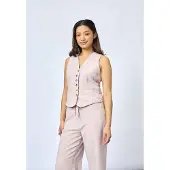 Sisters point gilet Fillo-ve 19775 Mauve Maat - XS