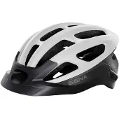 Sena R1 EVO slimme fietshelm (mat wit, maat S)