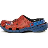 Crocs Clogs 'SpidermanWeb' nachtblauw / saffier / vuurrood / wit