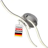 Monzana LED Plafondlamp Tripple Bolge 3 Spots