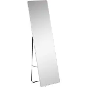 HOMCOM make-up spiegel - glas - aluminiumlegering - zilver