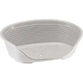 Ferplast SIESTA DELUXE Basket Size 4 - 61.5*45*21.5 cm - Light Gray -