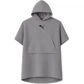 Puma unisex badponcho met capuchon voor strand en sauna 660009
