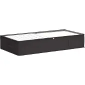 vidaXL Opbergdoos met transparant bovenraam 6 st Nonwoven stof 64,8 L
